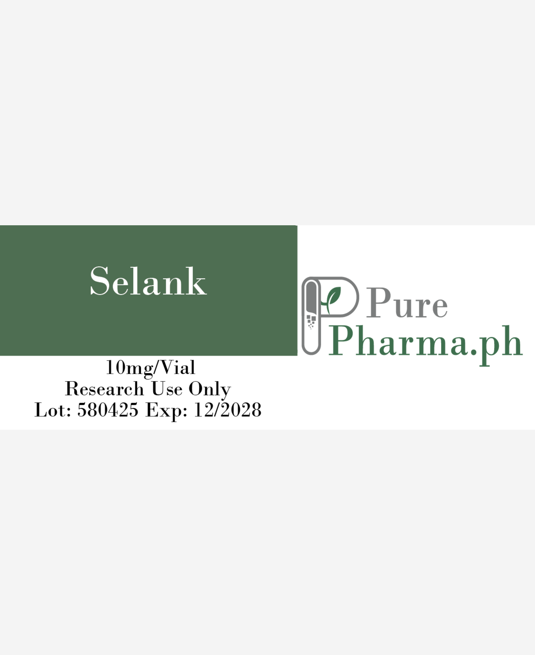 Selank 10mg/vial