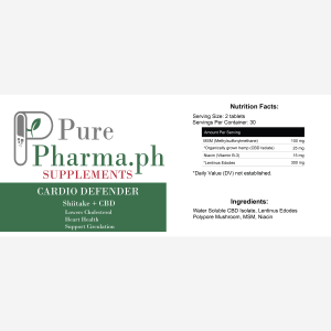 Cardio Defender - Shiitake + CBD